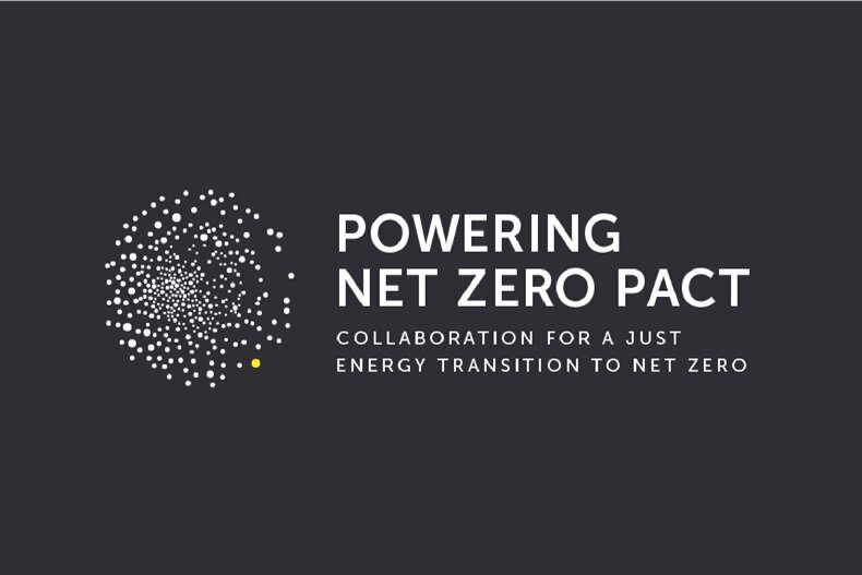 SSE's Powering Net Zero Pact Logo