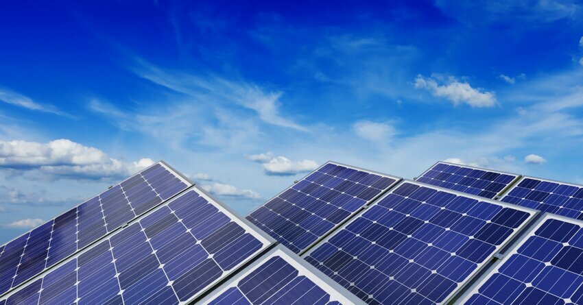 Solar Panels blue sky Enphase Energy Europe